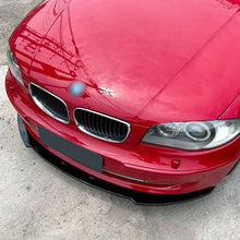Load image into Gallery viewer, MP Style Gloss Black Front Splitter for BMW 1 Series E81 E82 E88 E87 2007-2013