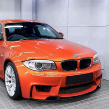 Load image into Gallery viewer, MP Style Gloss Black Front Splitter for BMW 1 Series E82 1M 2007-2013