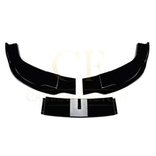 Load image into Gallery viewer, MP Style Gloss Black Front Splitter for BMW E60 E61 5 Series M Sport 05-10