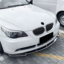 Load image into Gallery viewer, MP Style Gloss Black Front Splitter for BMW E60 E61 5 Series Pre LCI 05-07