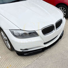 Load image into Gallery viewer, MP Style Gloss Black Front Splitter for BMW E90 E91 3 Series LCI Standard model 09-13