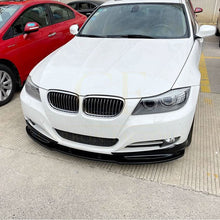 Load image into Gallery viewer, MP Style Gloss Black Front Splitter for BMW E90 E91 3 Series LCI Standard model 09-13
