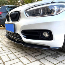 Load image into Gallery viewer, MP Style Gloss Black Front Splitter for BMW F20 F21 1 Series LCI Standard model 15-19