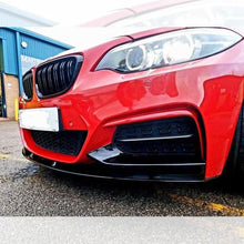 Load image into Gallery viewer, MP Style Gloss Black Front Splitter for BMW F22 2 Series M Sport 14-Present
