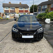 Load image into Gallery viewer, MP Style Gloss Black Front Splitter for BMW F22 2 Series M Sport 14-Present