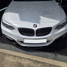 Load image into Gallery viewer, MP Style Gloss Black Front Splitter for BMW F22 2 Series M Sport 14-Present