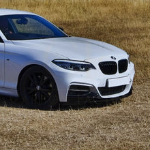 Load image into Gallery viewer, MP Style Gloss Black Front Splitter for BMW F22 2 Series M Sport 14-Present