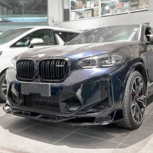 Load image into Gallery viewer, MP Style Gloss Black Front Splitter for BMW F97 X3M F98 X4M LCI 22-26