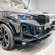 Load image into Gallery viewer, MP Style Gloss Black Front Splitter for BMW F97 X3M F98 X4M LCI 22-26