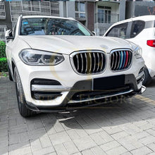 Load image into Gallery viewer, MP Style Gloss Black Front Splitter for BMW G01 X3 Pre-LCI Non M Sport 18-21