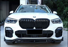 Load image into Gallery viewer, MP Style Gloss Black Front Splitter for BMW G05 X5 19-22