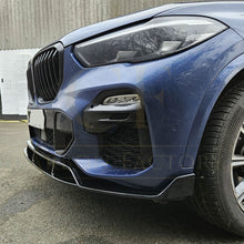 Load image into Gallery viewer, MP Style Gloss Black Front Splitter for BMW G05 X5 19-22