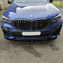 Load image into Gallery viewer, MP Style Gloss Black Front Splitter for BMW G05 X5 19-22