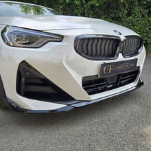Load image into Gallery viewer, MP Style Gloss Black Front Splitter for BMW G42 2 Series Coupe 21-Present
