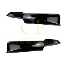 Load image into Gallery viewer, MP Style Gloss Black Front Splitter Upper Pieces for BMW F30 F31 3 Series 12-19