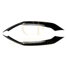 Load image into Gallery viewer, MP Style Gloss Black Front Splitter Upper Pieces for BMW G30 5 Series LCI 21-24