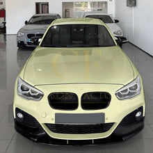 Load image into Gallery viewer, P Style Gloss Black Front Splitter for BMW F20 F21 1 Series LCI M Sport 15-19