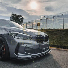 Load image into Gallery viewer, RS Style Gloss Black Front Splitter for BMW F40 1 Series 19-24