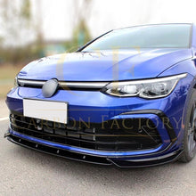 Load image into Gallery viewer, SPORT Style Gloss Black Front Splitter for VW Golf MK8 GTI / R-LINE 21-23