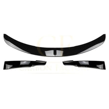 Load image into Gallery viewer, V Style Gloss Black Front Splitter for BMW E90 3 Series LCI 09-12