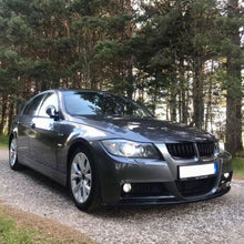 Load image into Gallery viewer, V Style Gloss Black Front Splitter for BMW E90 3 Series Pre-LCI 05-08