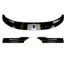 Load image into Gallery viewer, V Style Gloss Black Front Splitter for BMW F10 F11 5 Series 10-17