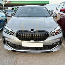Load image into Gallery viewer, V Style Gloss Black Front Splitter for BMW F40 1 Series 19-24