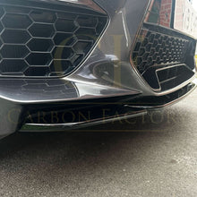 Load image into Gallery viewer, V Style Gloss Black Front Splitter for BMW F97 X3M F98 X4M 18-21