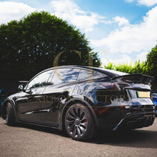 Load image into Gallery viewer, Competition Style Gloss Black Boot Spoiler for Tesla Model Y 19-24