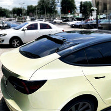 Load image into Gallery viewer, DK Style Gloss Black Roof Spoiler for Tesla Model 3 19-23