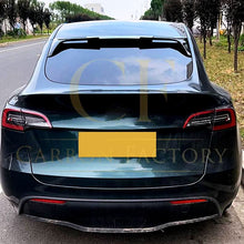 Load image into Gallery viewer, V Style Gloss Black Roof Spoiler for Tesla Model Y 19-24