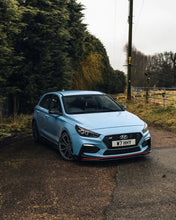 Load image into Gallery viewer, HYUNDAI I30 N EVO-1 GLOSS BLACK FRONT SPLITTER BY ZAERO (2018+, PD)
