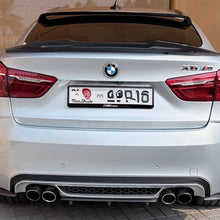 Load image into Gallery viewer, PSM Style Pre-Preg Carbon Fibre Boot Spoiler for BMW F16 X6 F86 X6M 15-18