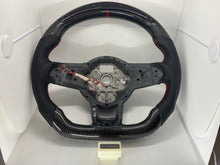 Load image into Gallery viewer, Volkswagen Polo MK5 6C GTI / R-Line / GT LED Display Carbon Fibre Steering Wheel (LED CUSTOM / 2014 - 2017)