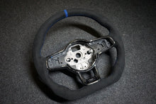 Load image into Gallery viewer, Volkswagen Polo MK5 6C Bespoke Custom Alcantara / Leather Steering Wheel (CUSTOM / GTI / R Line / GT 2014 - 2017 Models)