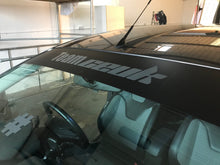 Load image into Gallery viewer, #TeamCEUK Custom Sun Strip – Two-Piece Windscreen Banner Decal