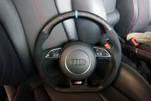 Load image into Gallery viewer, Audi A1 / S1 8X Carbon Fibre Custom Flat Bottom Steering Wheel (2010 - 2018)