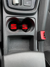 Load image into Gallery viewer, Seat Leon MK3 - Cup Holder Inserts With Logo