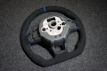 Load image into Gallery viewer, Volkswagen Polo MK6 AW1 Bespoke Custom Alcantara / Leather Steering Wheel (CUSTOM / GTI / R Line / GT 2018 - 2021 Models)