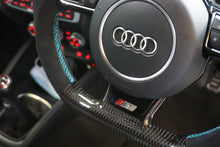 Load image into Gallery viewer, Audi A1 / S1 8X Carbon Fibre Custom Flat Bottom Steering Wheel (2010 - 2018)