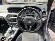 Load image into Gallery viewer, Mercedes C Class W204 Custom Carbon Fibre Steering Wheel (2011 - 2014 Models W204 facelift)