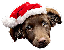 Load image into Gallery viewer, Festive Fudge Dog Air Freshener – Christmas Edition | CEUK