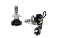 Load image into Gallery viewer, #Enhanced H4 LED Headlight Bulb Kit – 6000K with DIY Tint Film | 12,000 Lumens | Dip & Main Beam (472 | P43t)