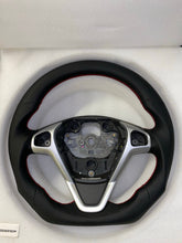 Load image into Gallery viewer, Ford Fiesta Full Leather / Alcantara Custom Steering Wheel (MK7 / MK7.5 - 2009 to 2017)