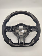 Load image into Gallery viewer, Volkswagen Golf MK6 GTI / R Carbon Fibre Steering Wheel (CUSTOM / 2009 - 2013 Models)