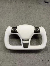 Load image into Gallery viewer, TESLA Model 3 Yoke Carbon Fibre Steering Wheel (CUSTOM)