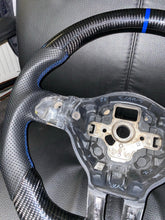 Load image into Gallery viewer, Volkswagen Polo MK5 6R GTI / R-line Carbon Fibre Steering Wheel (CUSTOM / 2009 - 2014 Models)