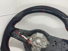 Load image into Gallery viewer, Volkswagen Polo AW MK6 GTI / R Line LED Display Carbon Fibre Steering Wheel (LED CUSTOM / 2018+ Models)
