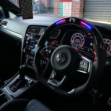 Load image into Gallery viewer, Volkswagen Polo 6C GTI / GT / R Line LED Display Carbon Fibre Steering Wheel (LED CUSTOM / 2014 - 2017 Models)