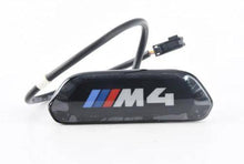 Load image into Gallery viewer, Genuine BMW M4 F82 Coupe Seat Badge - M Performance Black OEM Interior Emblem (2014-2020) - Single or Pair